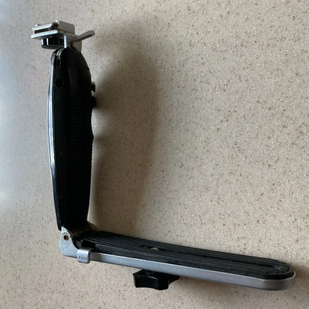 Vintage LPL Camera Accesory: Camera Flash Gun Bracket